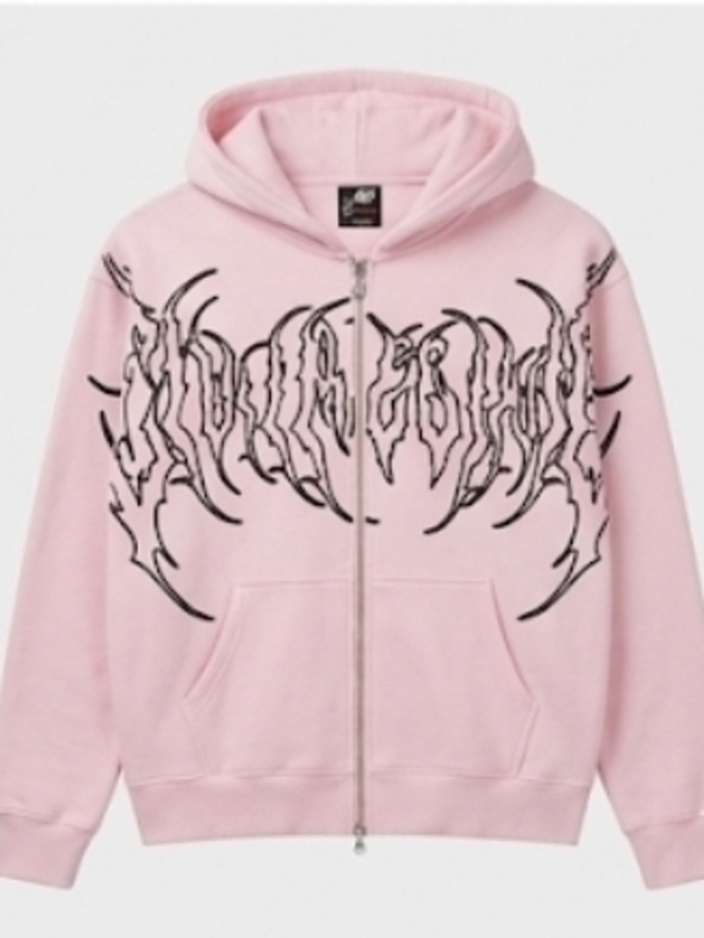NWT Civil Regime Mega Hesh Core Zip Up Hoodie Baby Pink Large SOLD OUT